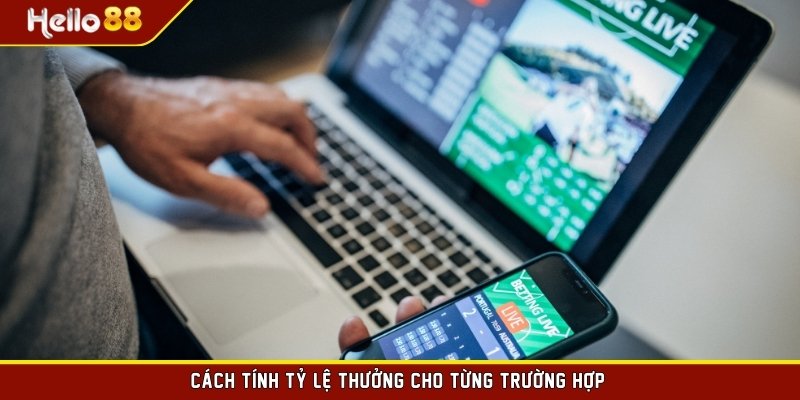 Cách tính tỷ lệ thưởng cho từng trường hợp