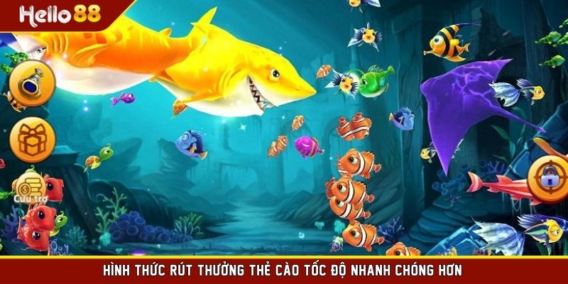 Hình thức rút thưởng thẻ cào tốc độ nhanh chóng hơn