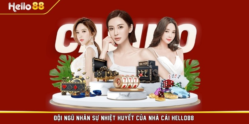 Đội ngũ nhân sự nhiệt huyết của nhà cái HELLO88