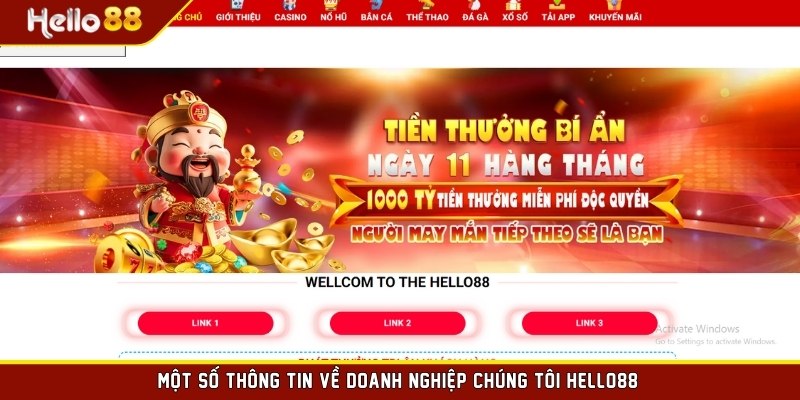 Một số thông tin về doanh nghiệp chúng tôi HELLO88